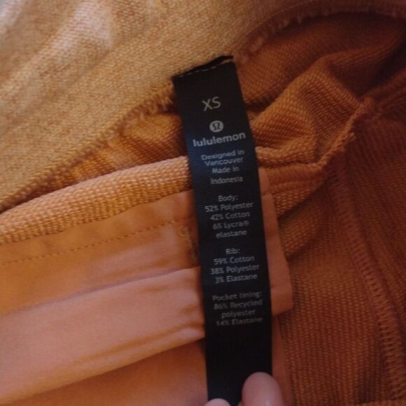 Lululemon City Sweat Jogger French Terry Heathered Sedona Sunset Peach XS - Picture 6 of 16